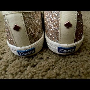 Kate Spade glitter keds. Womens size 7